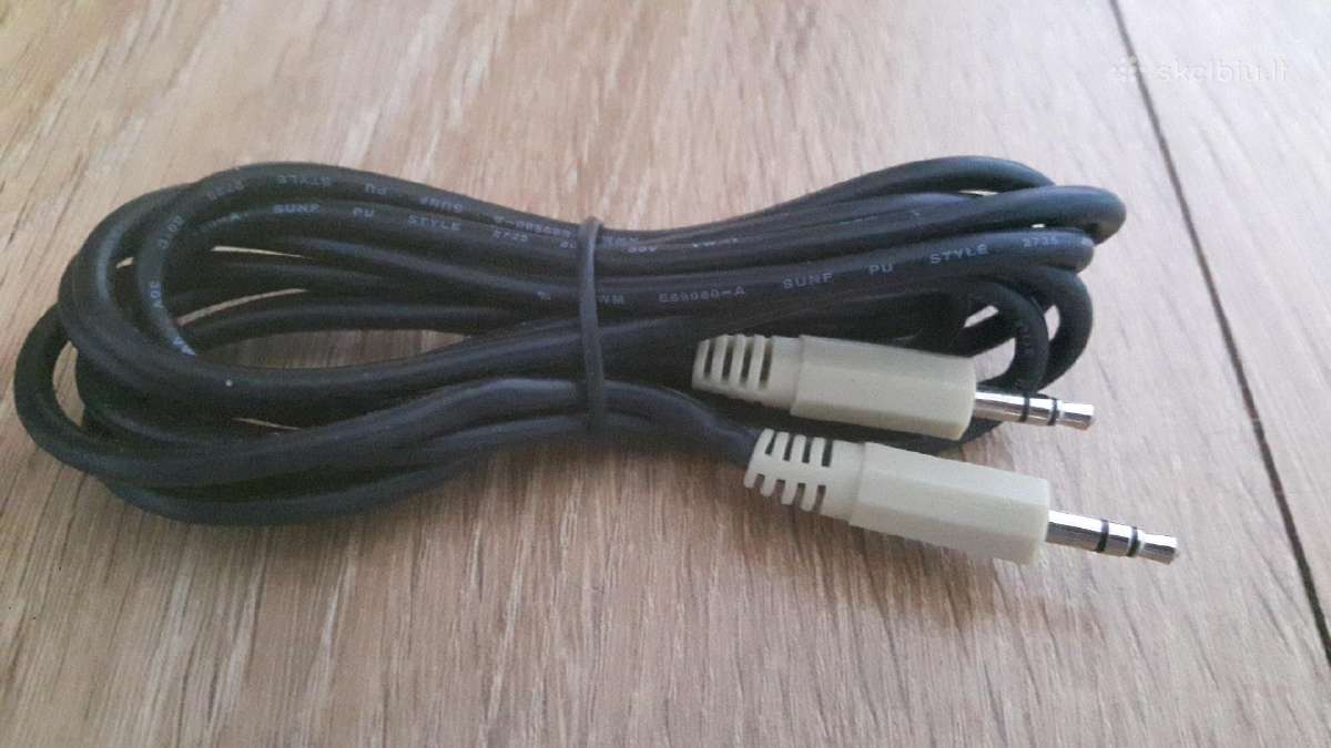 Audio kabelis tiesus 3.5mm - nuotraukos Nr. 2
