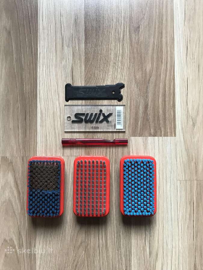 Swix rinkinys slidžių vaškavimui