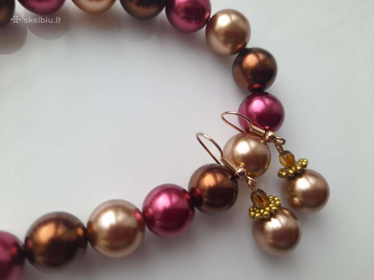 Swarovski perlų vėrinys - nuotraukos Nr. 3