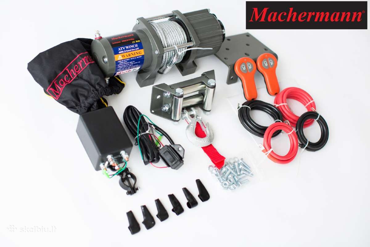 Kokybiškos tempimo gerves Machermann 12v 24v gerve - nuotraukos Nr. 8