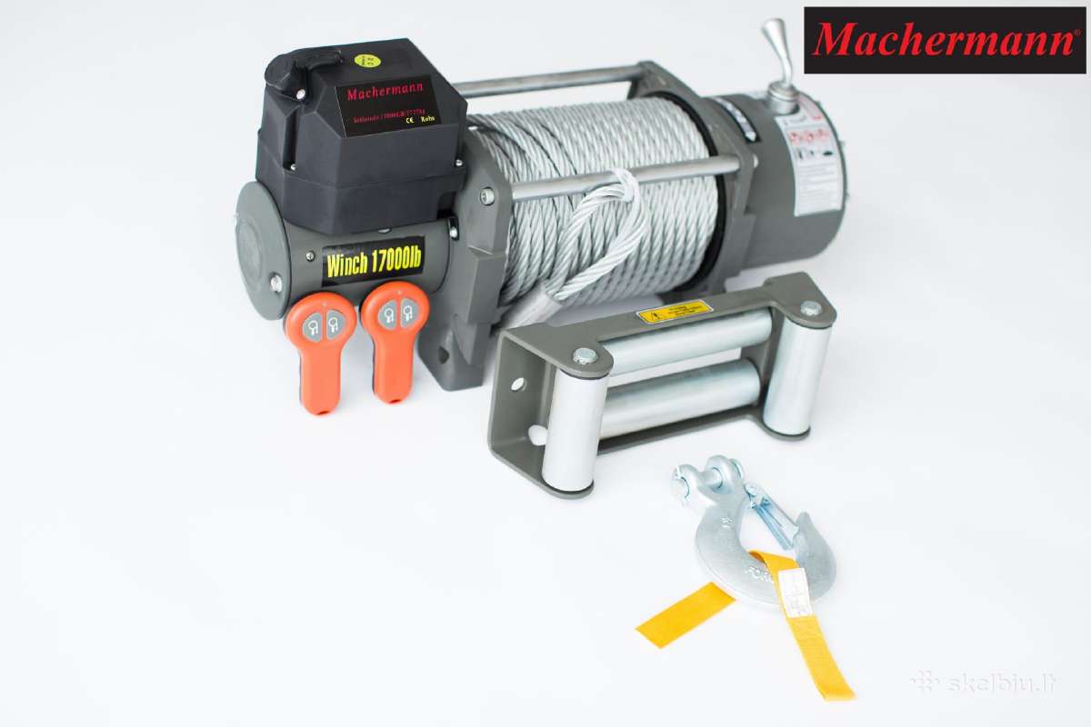 Kokybiškos tempimo gerves Machermann 12v 24v gerve - nuotraukos Nr. 13