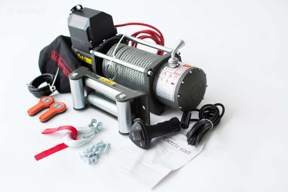 Kokybiškos tempimo gerves Machermann 12v 24v gerve - nuotraukos Nr. 2