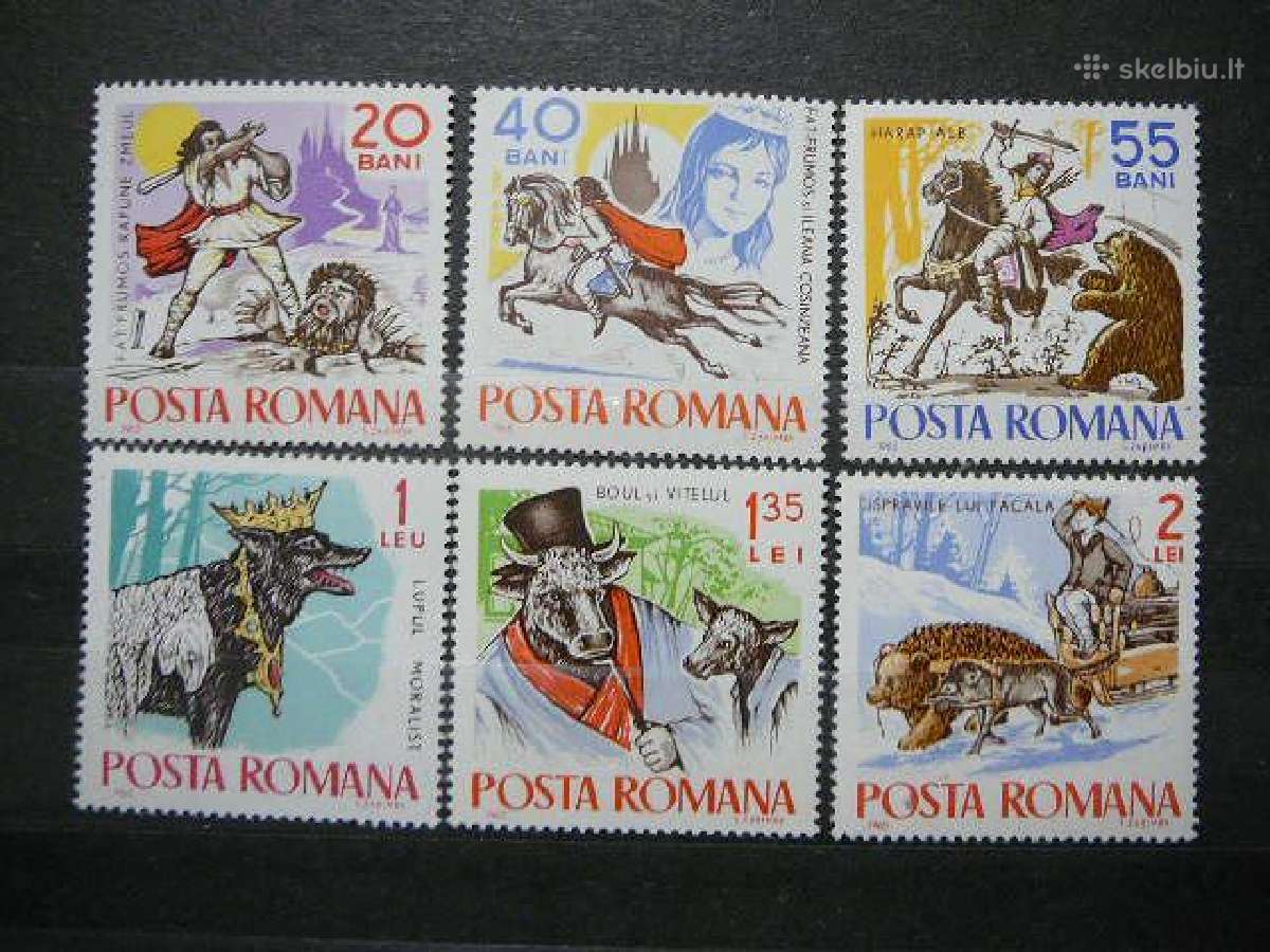 Pasakos Rumunija 1965 Mnh alb2419