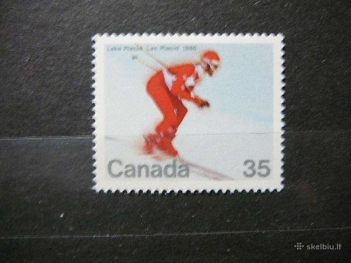 Olimpines ziemos Kanada 1980 Mnh cnd759