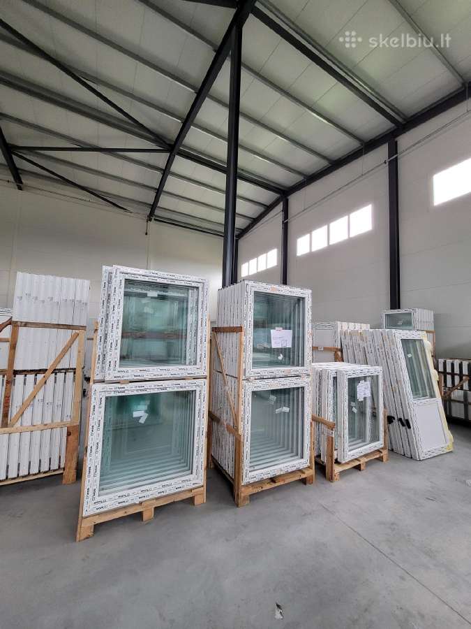 Pvc langai+durys! Šeštadieniais -10% Tik Klaipėdoj