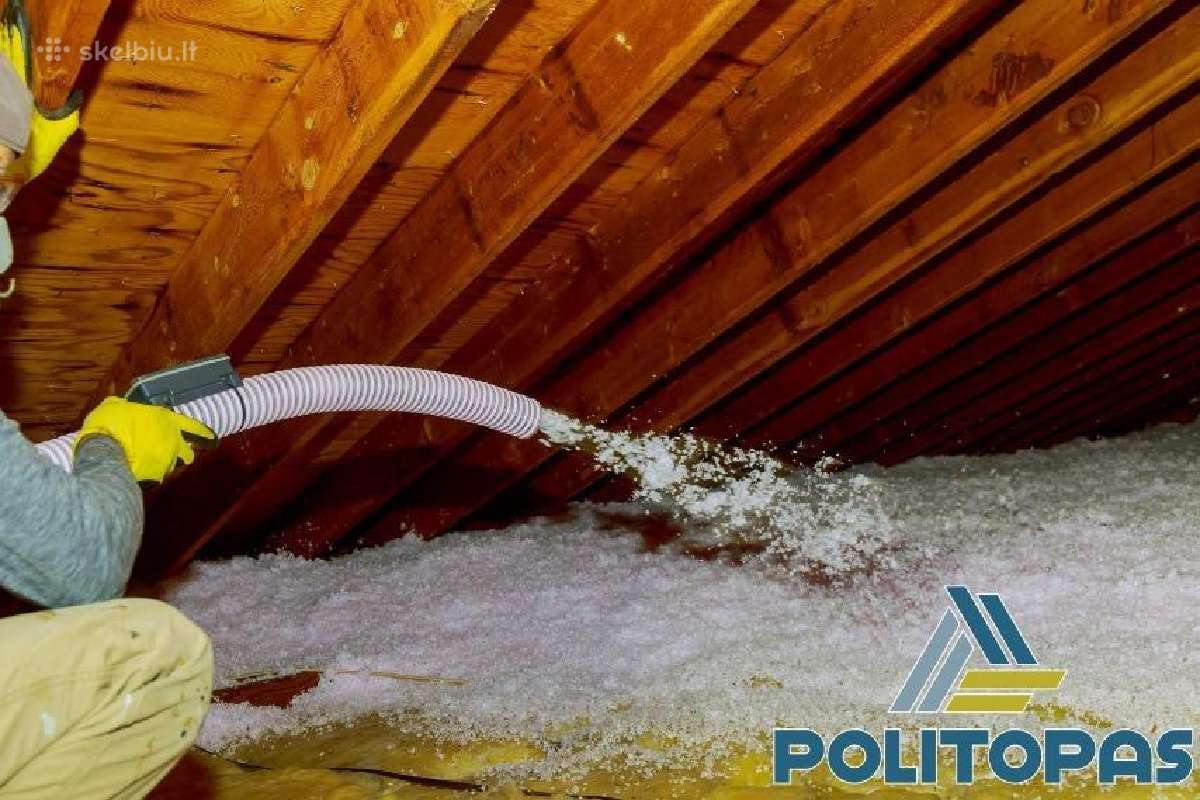 Šiltinimas - Biri vata. Ekovata. Poliuretanas - nuotraukos Nr. 5