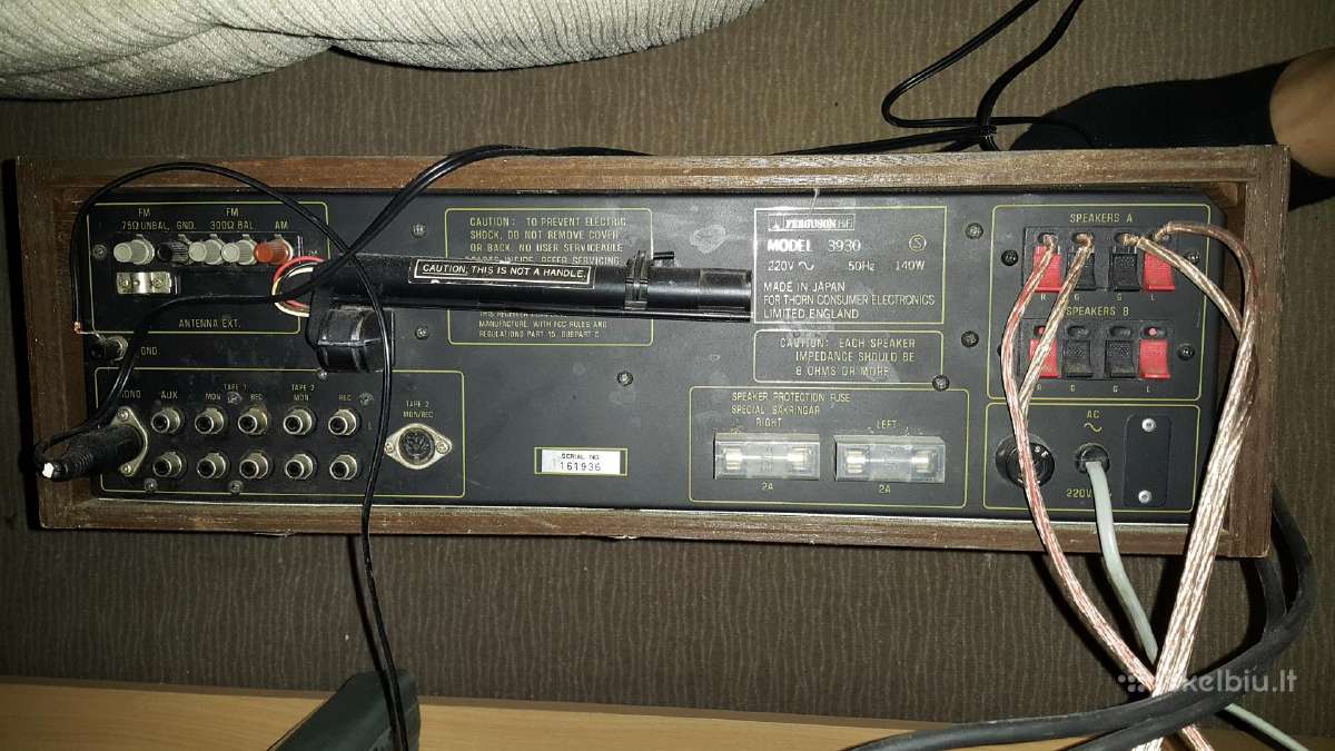 Parduodu, Ferguson ,Yamaha ,Rega - nuotraukos Nr. 3