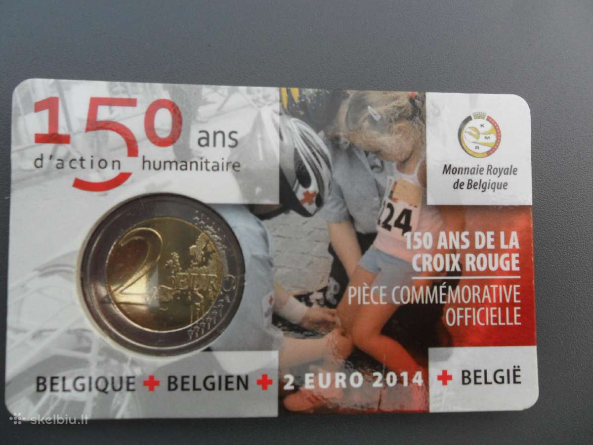 2 eurai Belgija 2014 kortelė - nuotraukos Nr. 2
