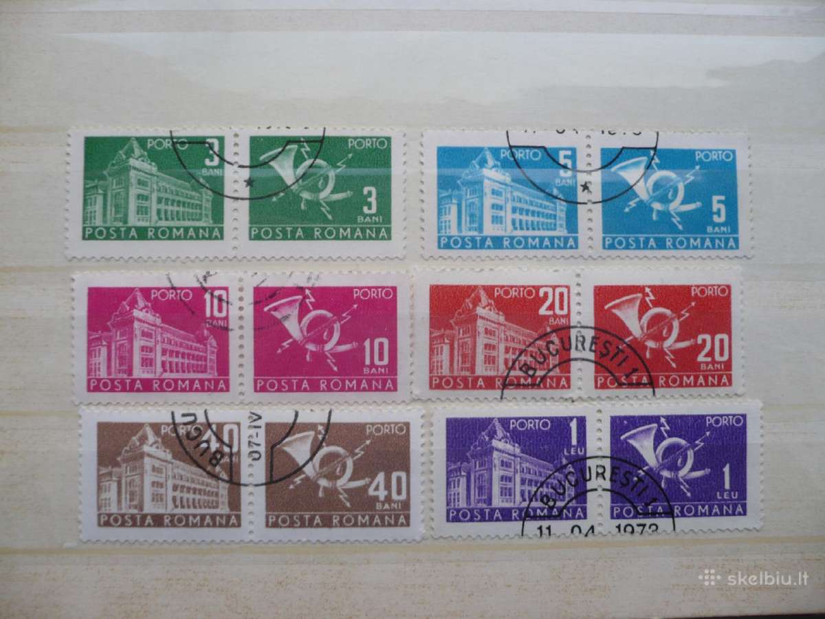 1970 m. paštas ir telekomunikacijos II (dvyniai)