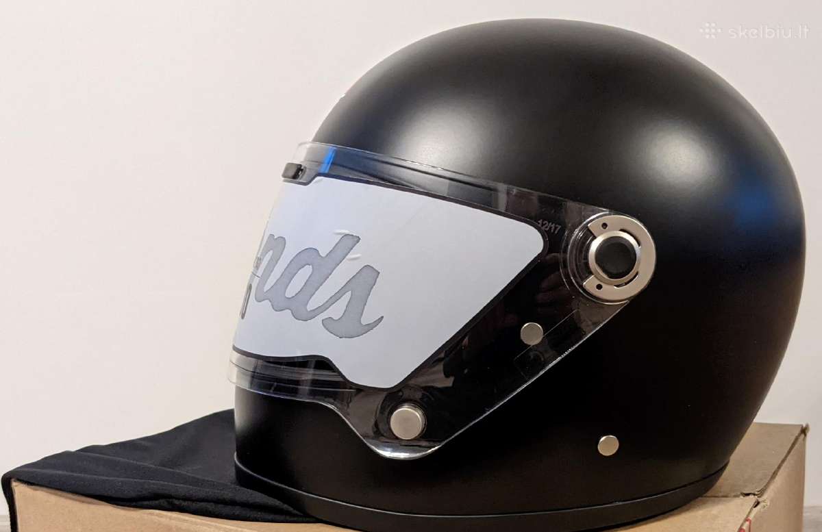 Naujas, retro stiliaus šalmas, Agv X3000 - nuotraukos Nr. 3