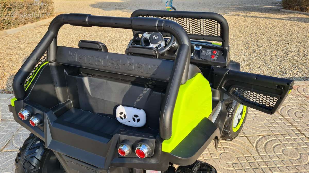 12v elektromobilis Mercedes Benz Unimog - nuotraukos Nr. 5