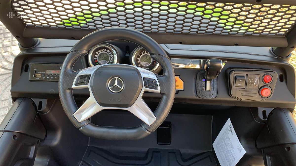 12v elektromobilis Mercedes Benz Unimog - nuotraukos Nr. 6