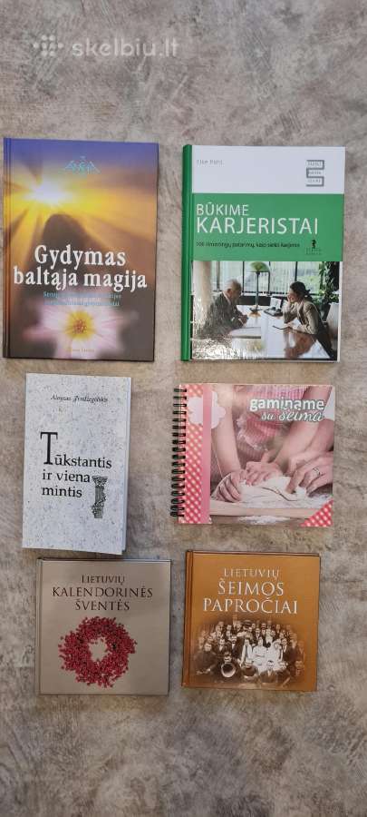 Įvairios knygos