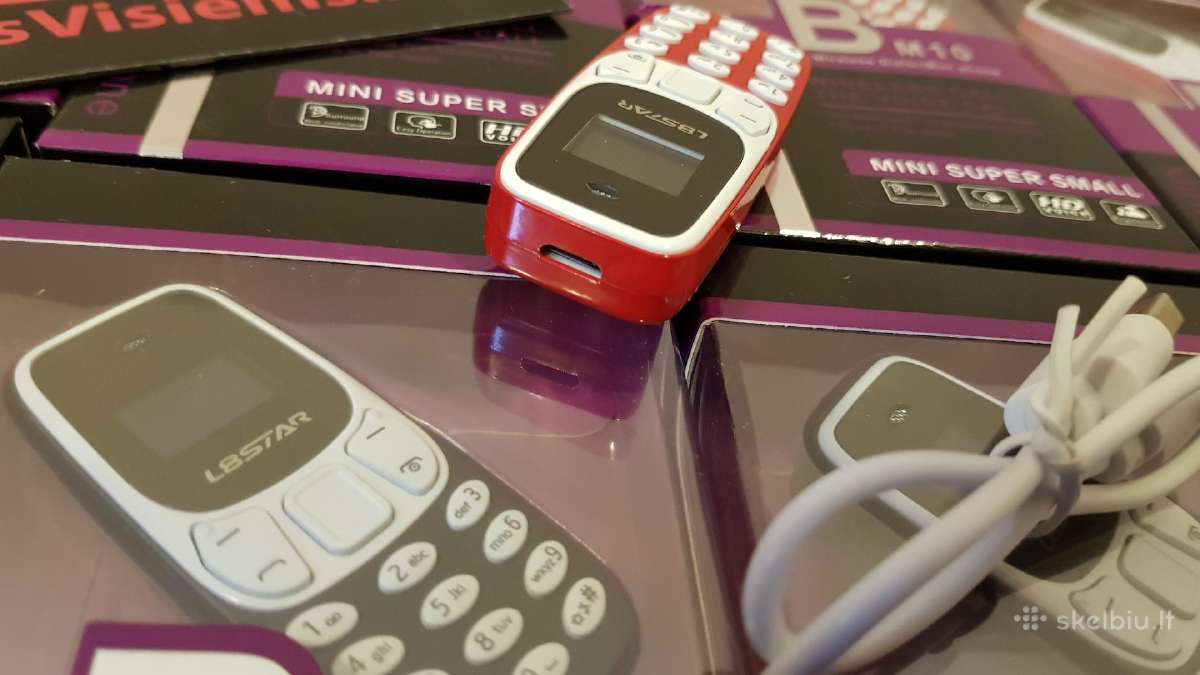 Naujas mini telefonas,telefoniukai Bm10, Bm30 - nuotraukos Nr. 8