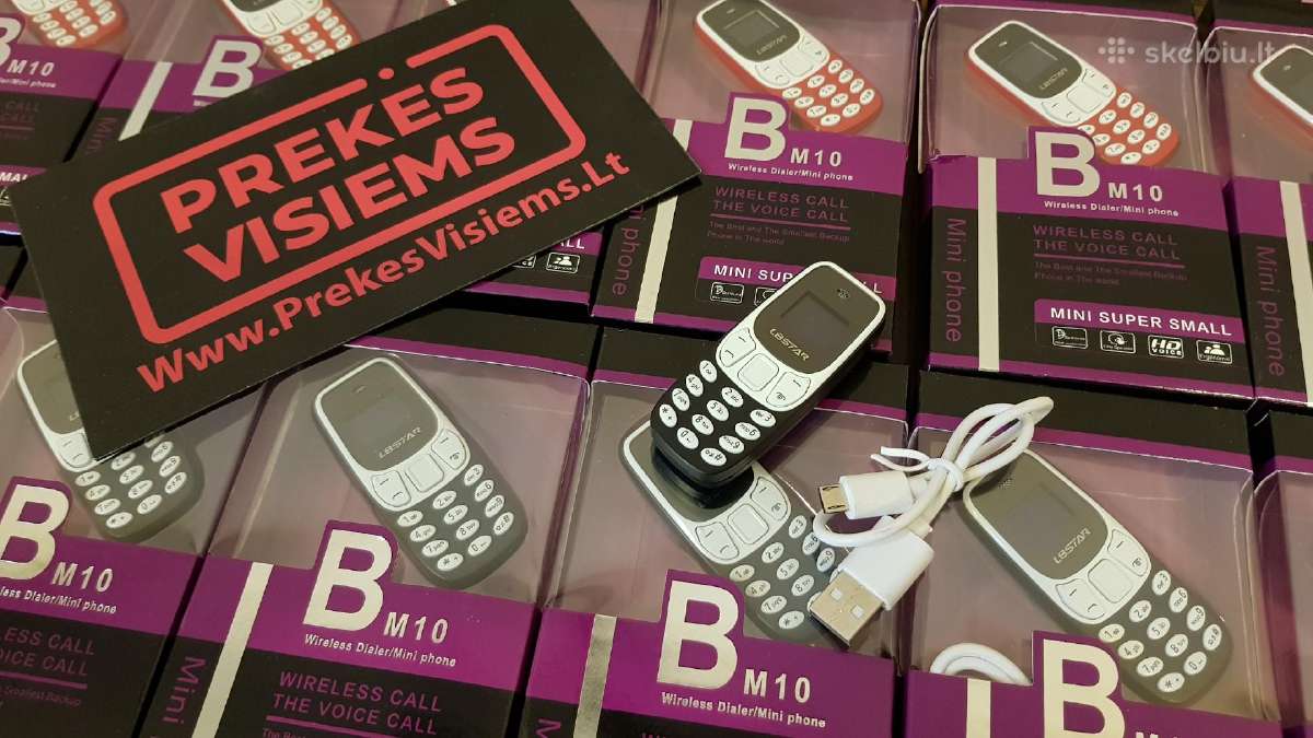 Naujas mini telefonas,telefoniukai Bm10, Bm30