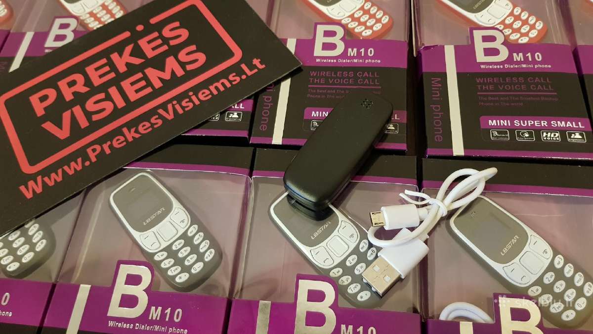 Naujas mini telefonas,telefoniukai Bm10, Bm30 - nuotraukos Nr. 4