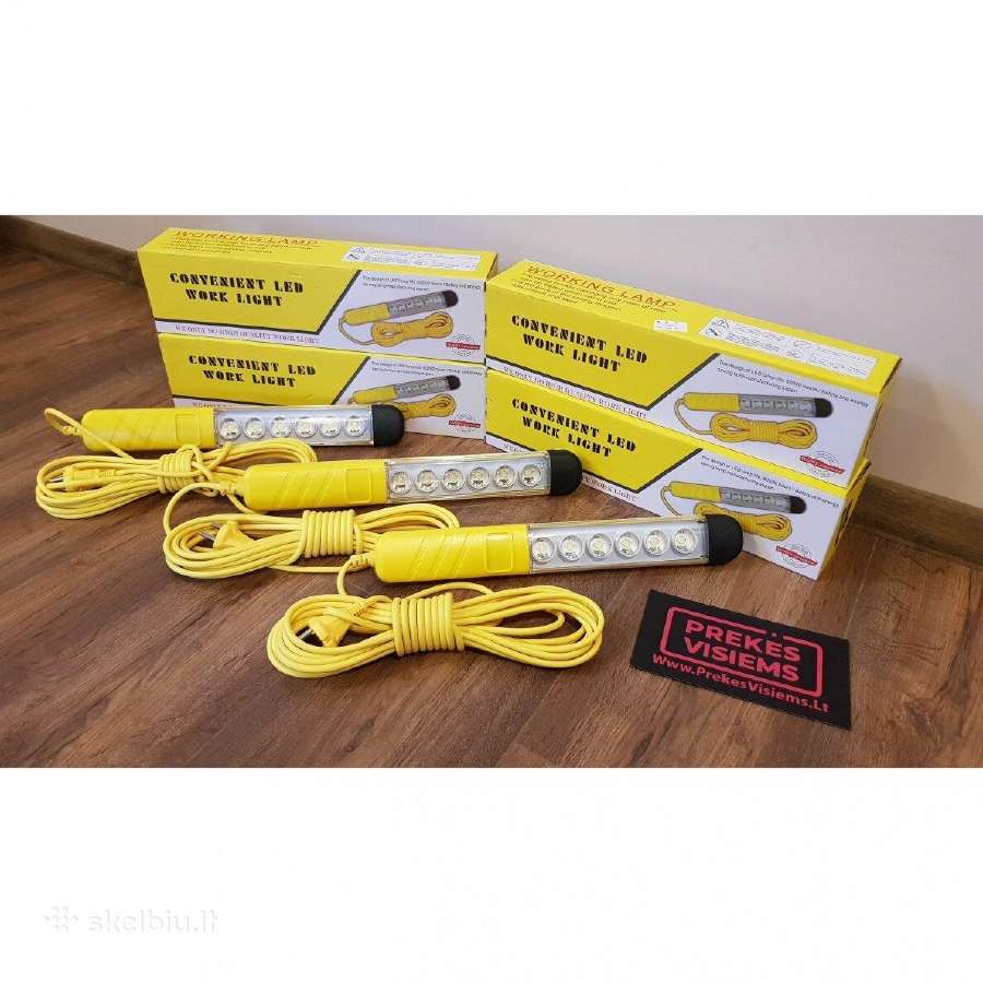 Darbo lempos LED 230v su magnetu - nuotraukos Nr. 3