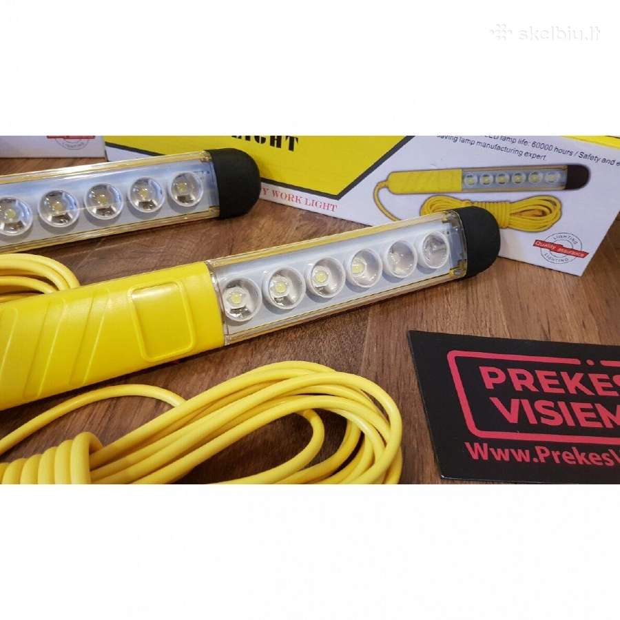 Darbo lempos LED 230v su magnetu - nuotraukos Nr. 4