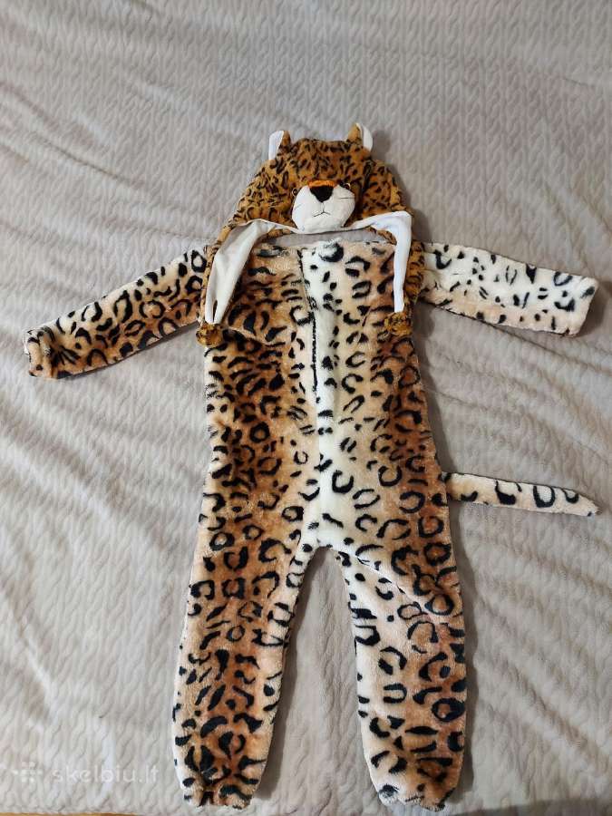 Karnavalinis kostiumas leopardas