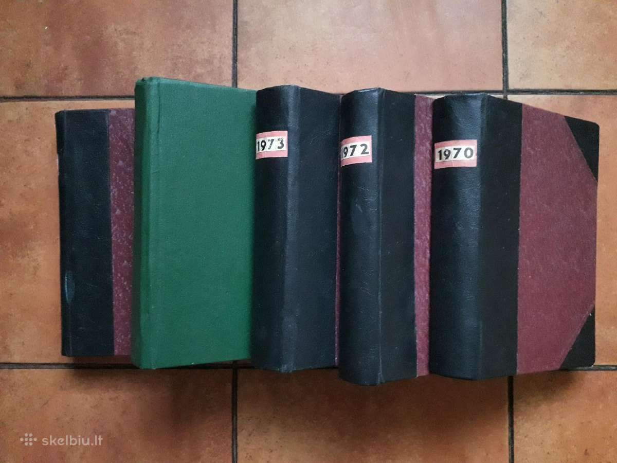 Įrišti "Mokslas ir gyvenimas" žurnalai