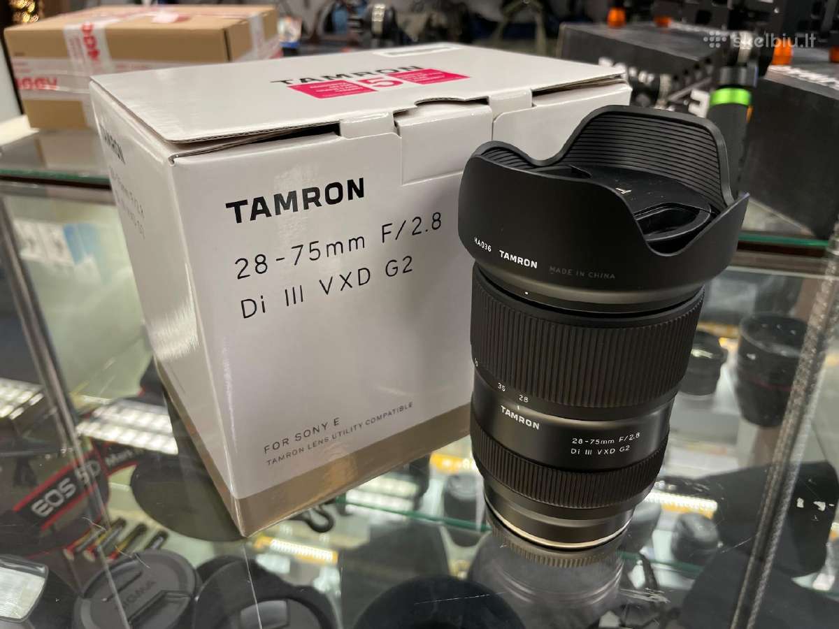 Tamron 28-75mm F2.8 Di III Vxd G2 (Sony E) - nuotraukos Nr. 2