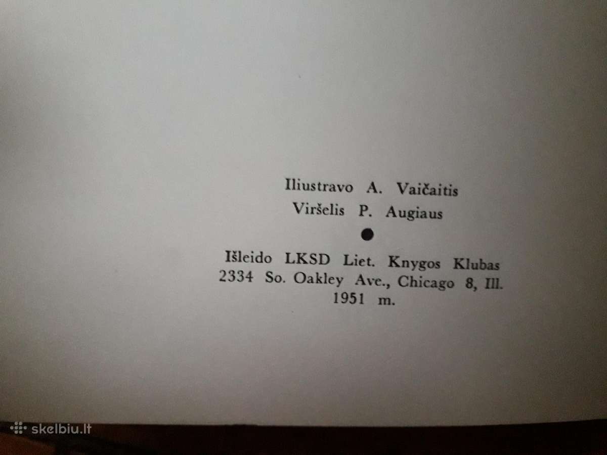 "Lietuviškos pasakos" Chicago 1951 metai - nuotraukos Nr. 3