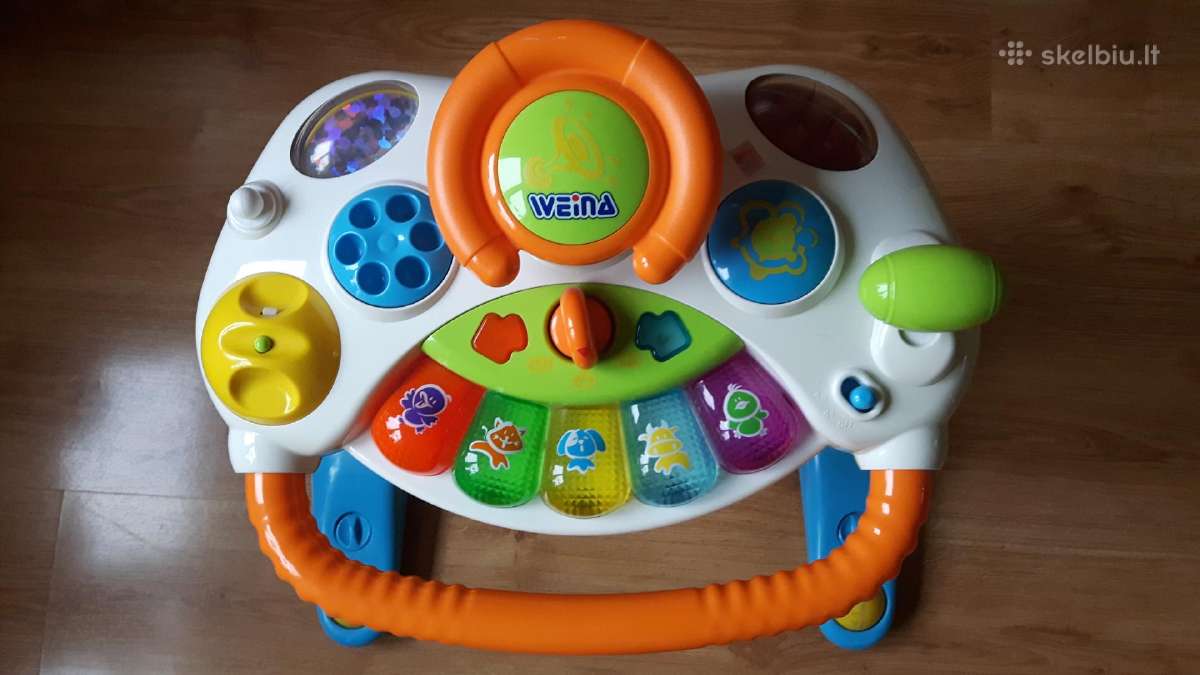 Muzikinis, interaktyvus, lavinantis stumdukas