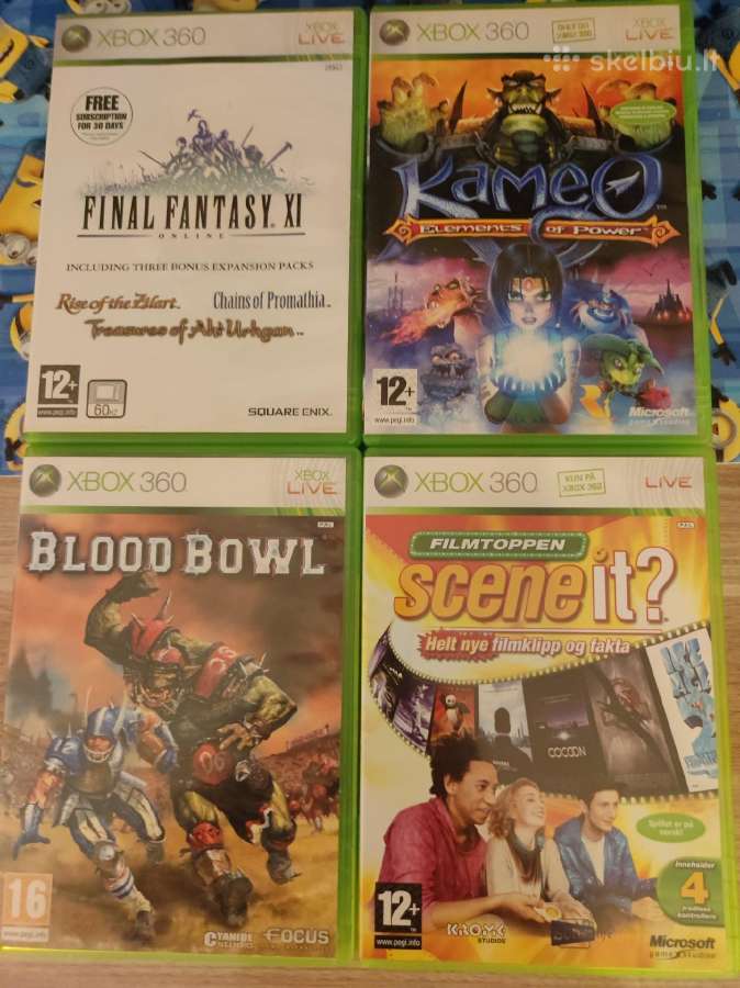 Xbox 360 žaidimai. Utena.