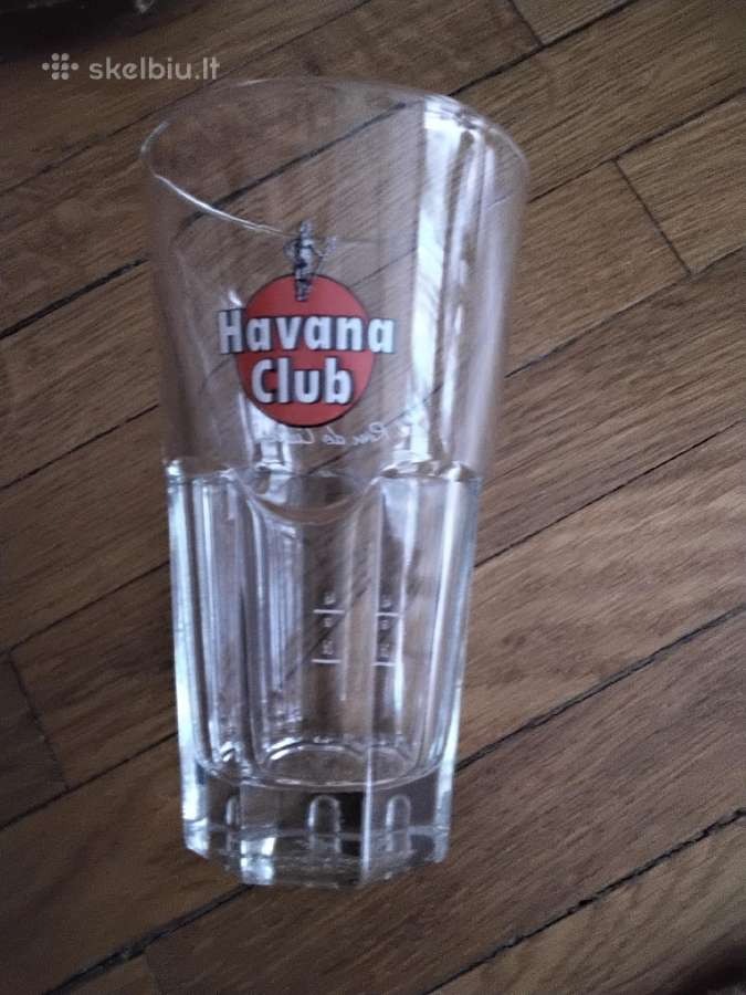 Stiklinėhavana club El Rom de Cuba kokteilinė