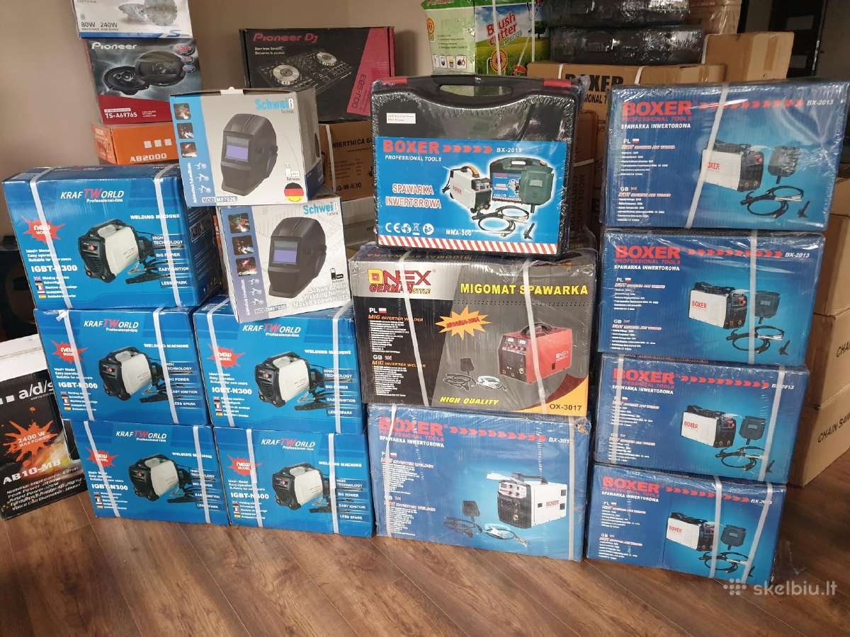 Nauji suvirinimo aparatai, svarkės, kempai iki400a - nuotraukos Nr. 3