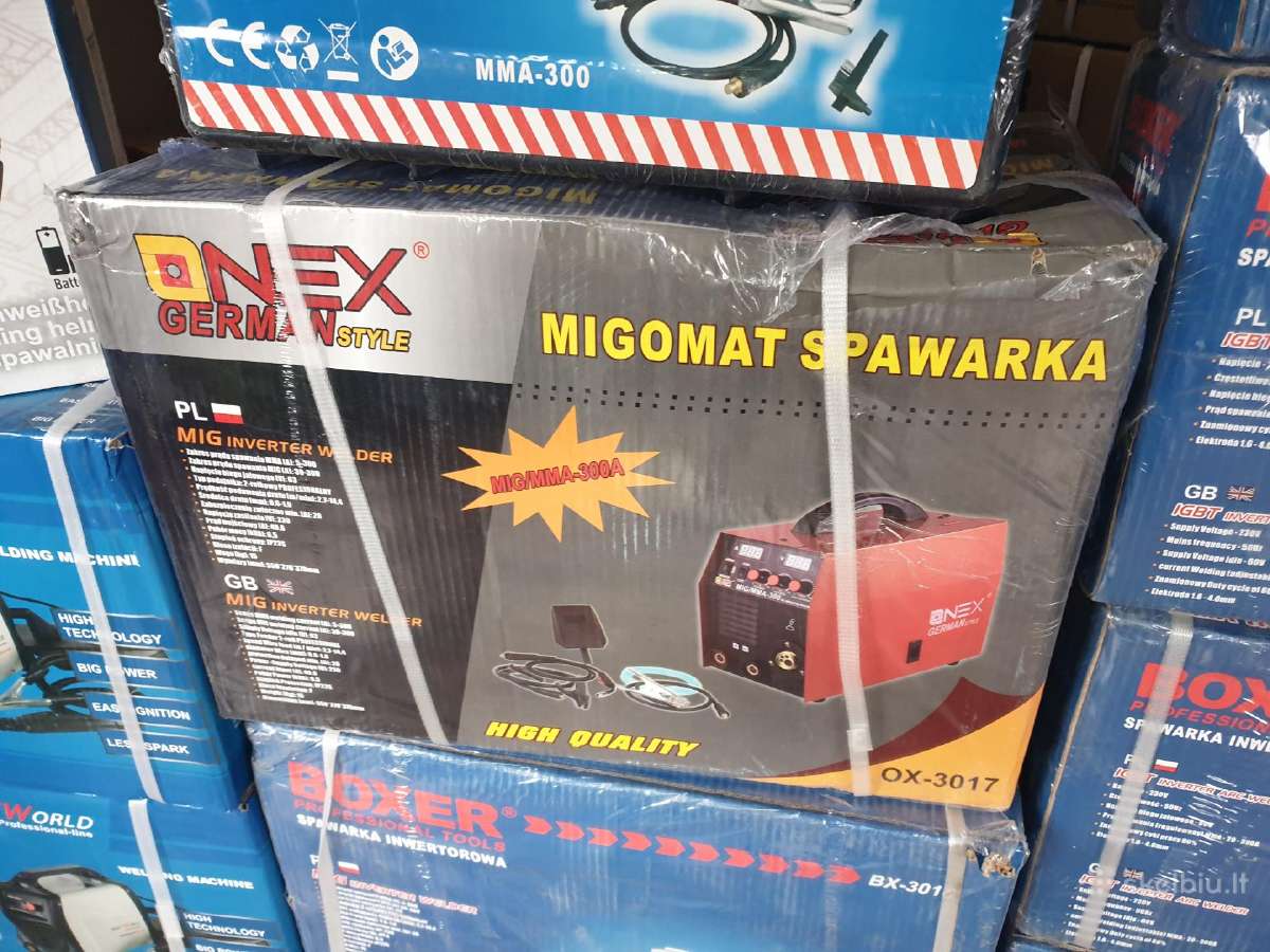 Nauji suvirinimo aparatai, svarkės, kempai iki400a - nuotraukos Nr. 9