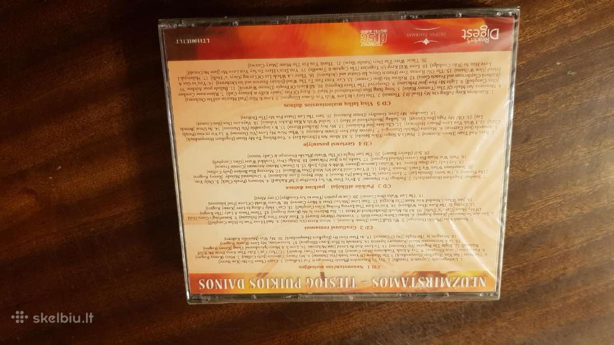 CD kompaktu rinkinys 5cd melomanams gal dovana