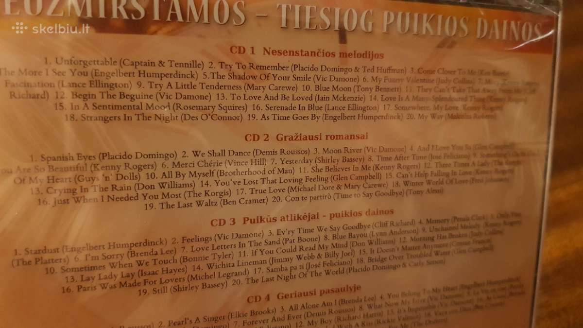 CD kompaktu rinkinys 5cd melomanams gal dovana - nuotraukos Nr. 5