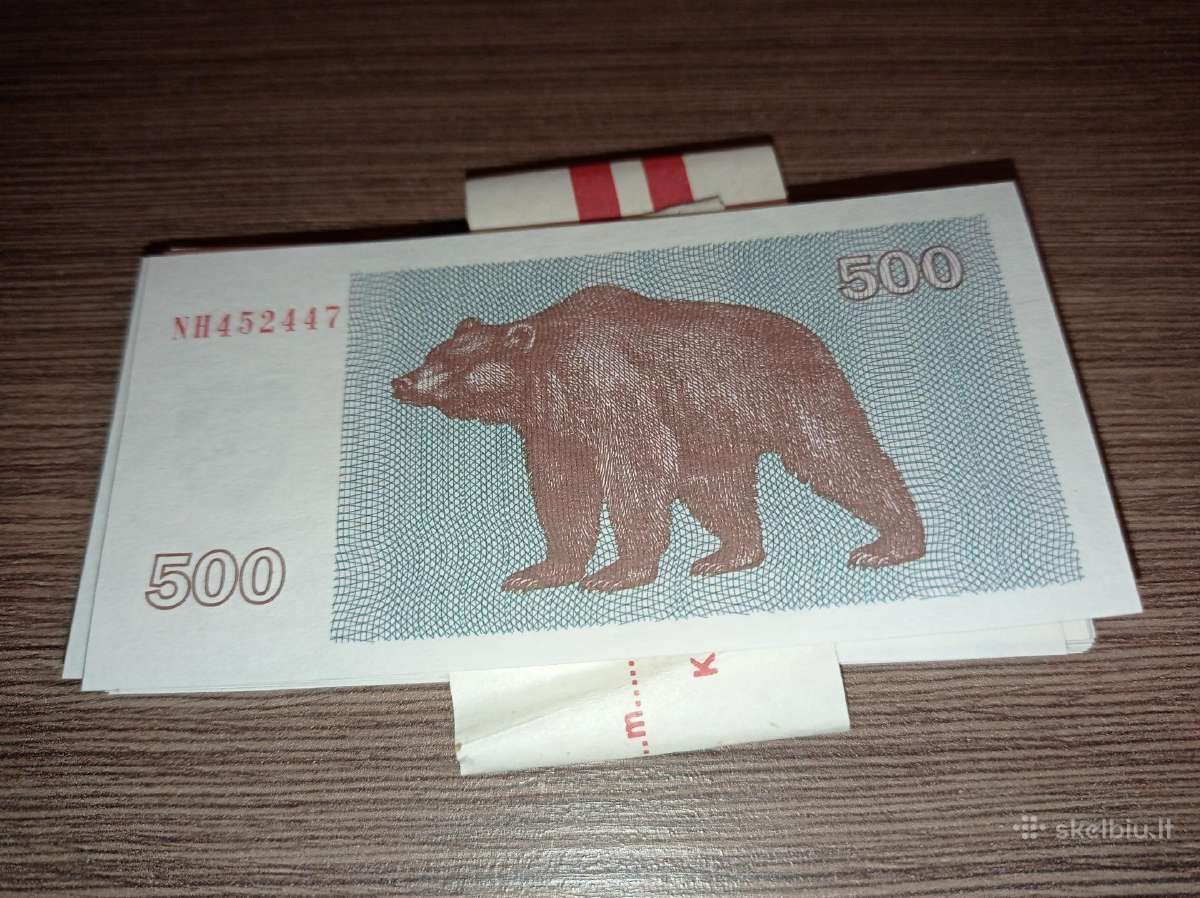 500 talonų