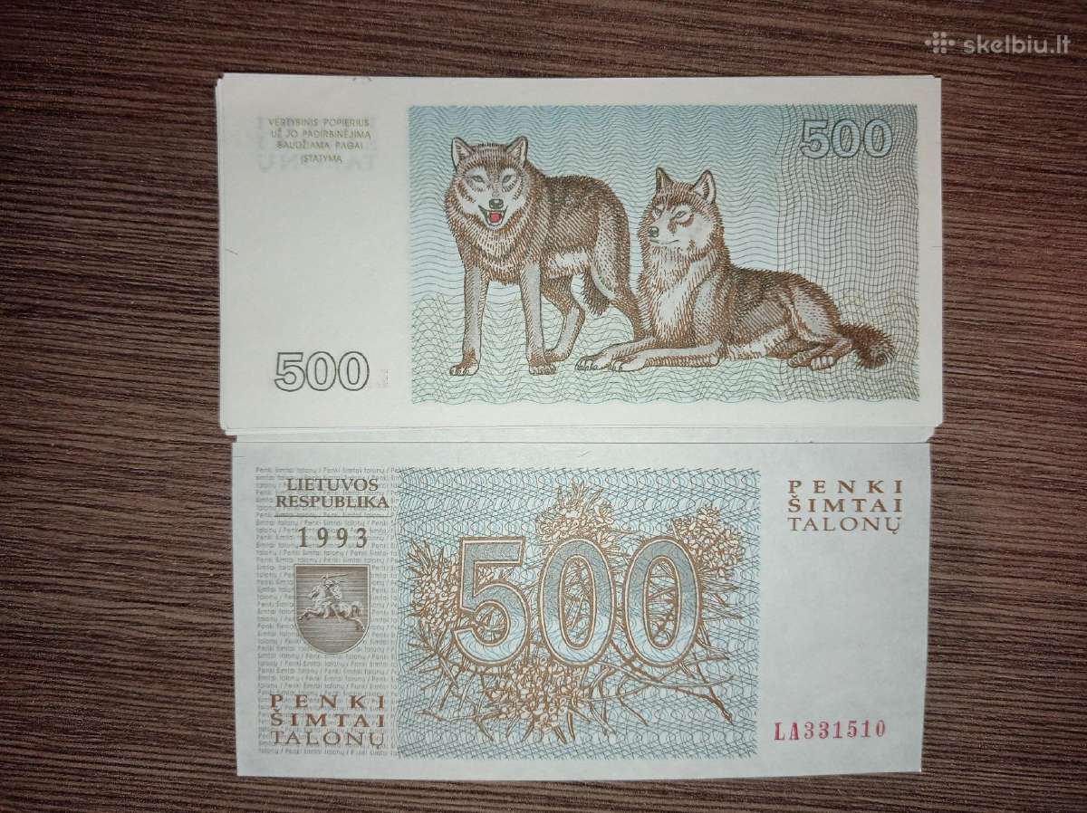 500 talonų (vilkai)