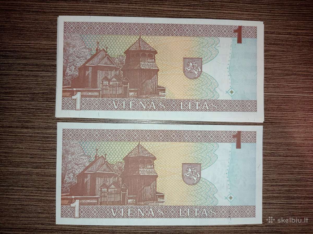 1 litas (Žemaitė) - nuotraukos Nr. 2