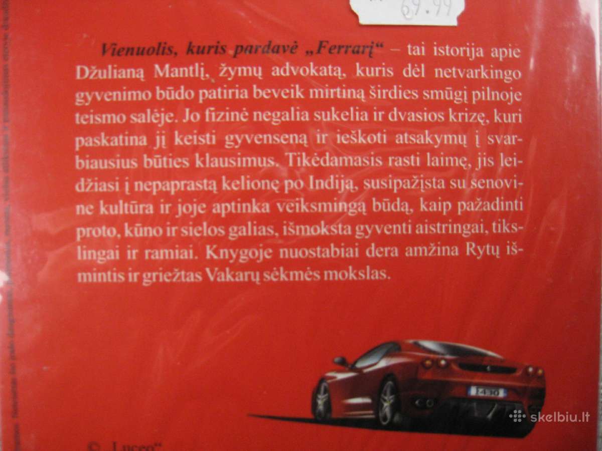 Robin Sharma Vienuolis kuris pardavė Ferrarį / 5cd - nuotraukos Nr. 2