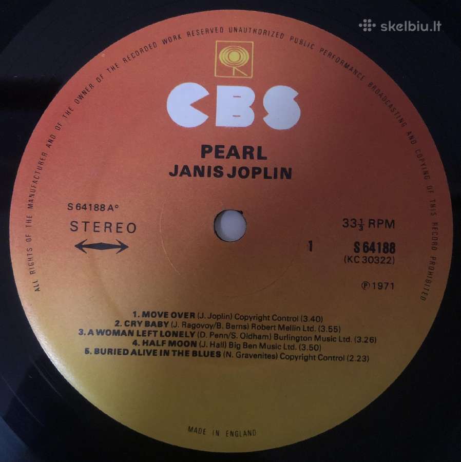 Janis Joplin – Pearl plokstelė - nuotraukos Nr. 2