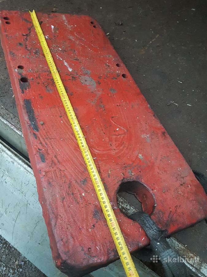Zemes ukio technikos dalys, svoriai,bortai. - nuotraukos Nr. 11