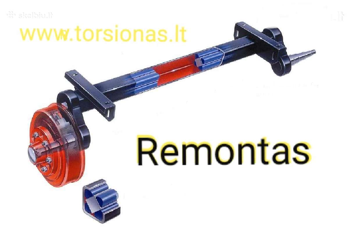 Priekabų Torsionai, tiltų remontas