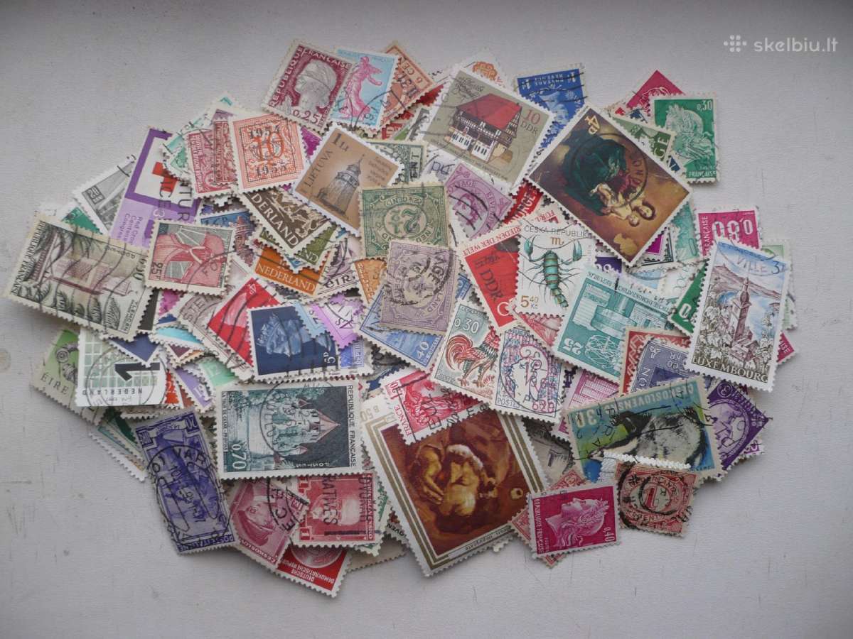 Skirtingu pašto ženklu rinkinys Nr05, viso440 vnt