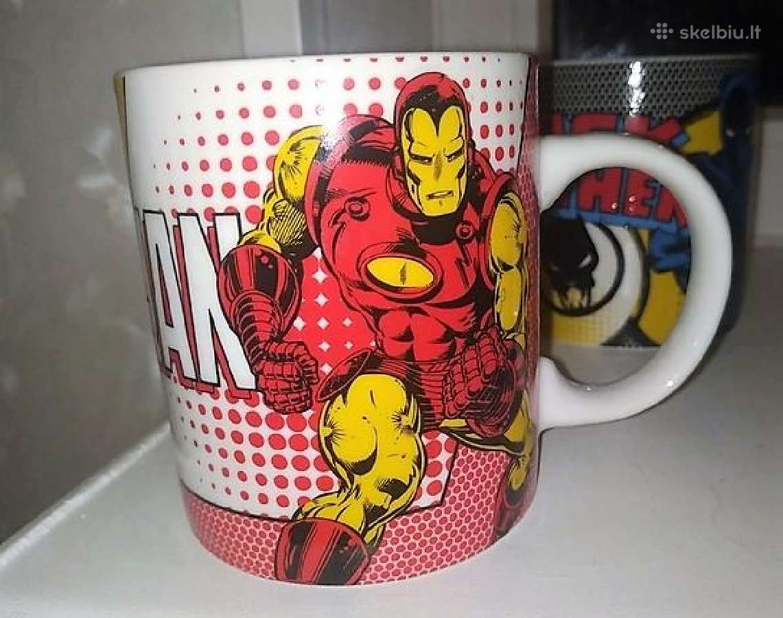 Marvel shields žetonai, puodeliai, albumai - nuotraukos Nr. 12