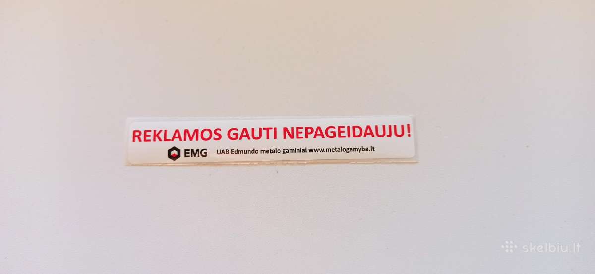 Parduodu lipduka"reklamos gauti nepageidauju" - nuotraukos Nr. 2