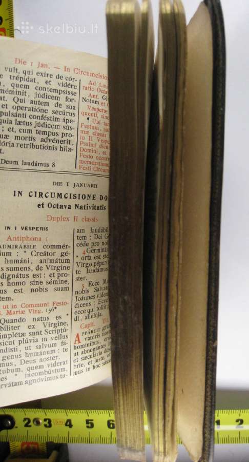 Breviarium romanum 1924 m. - nuotraukos Nr. 9