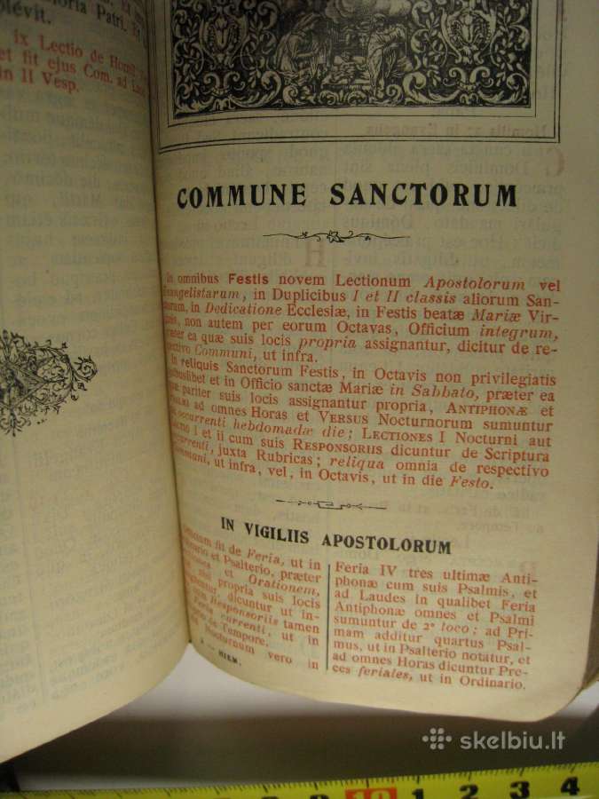 Breviarium romanum 1924 m. - nuotraukos Nr. 10