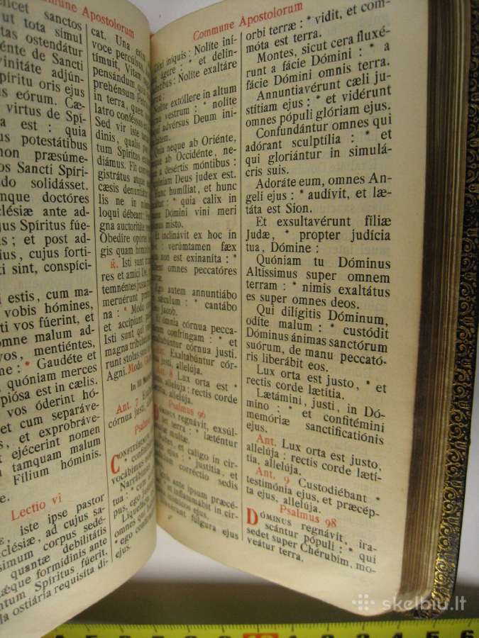 Breviarium romanum 1924 m. - nuotraukos Nr. 11