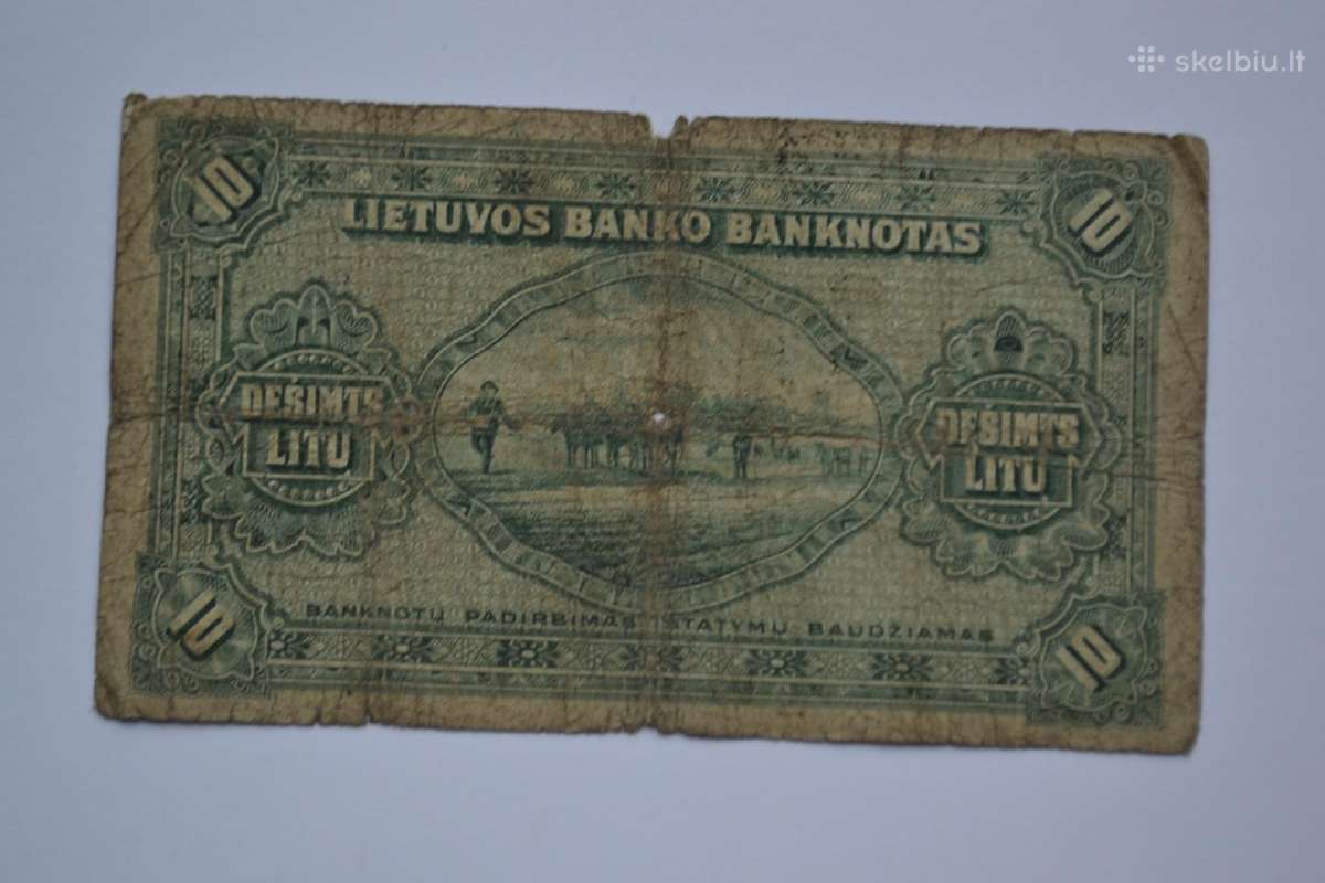 10 litu 1927 m.