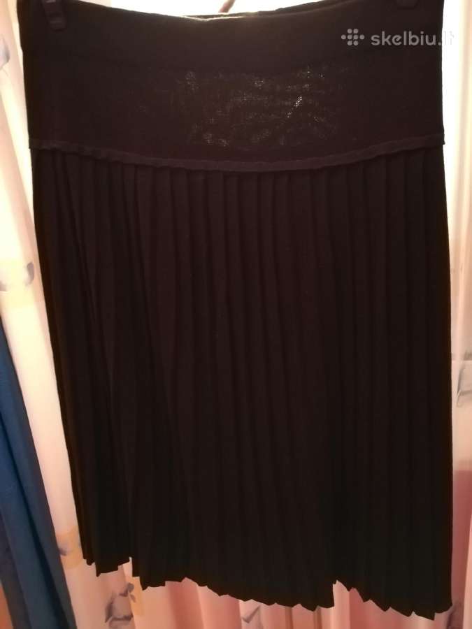 Šiltas klostuotas sijonas Plus size - nuotraukos Nr. 2