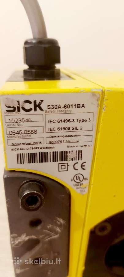 Sick S30a-6011ba saugos radaras - nuotraukos Nr. 6