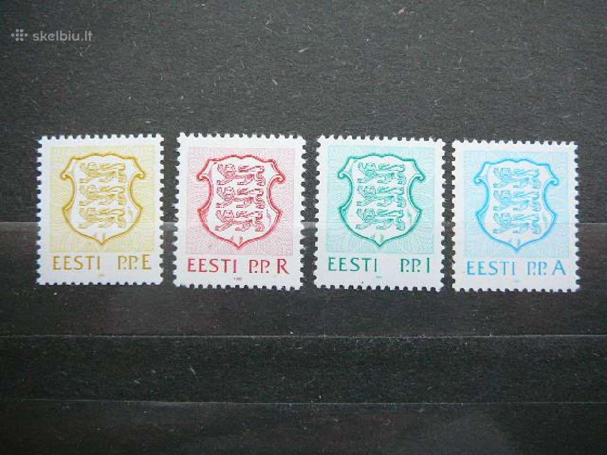 Standartai Estija 1992 Mnh es176s